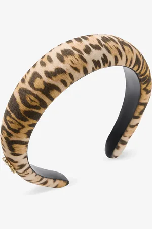 Roberto Cavalli Cerchietto Stampa Jaguar Skin
