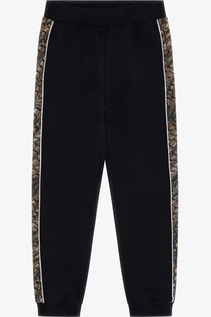 Roberto Cavalli Jogger Con Bande Animalier