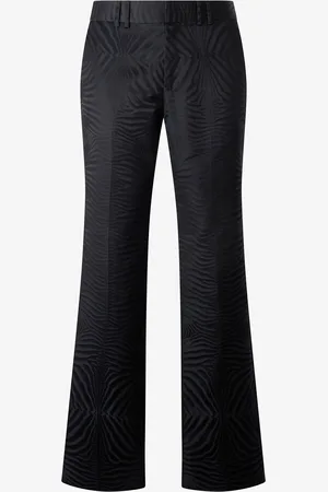 Roberto Cavalli Pantaloni Svasati Con Motivo Tiger Skin