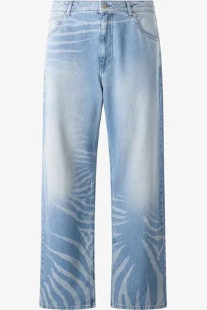 Roberto Cavalli Jeans Con Motivo Zebra
