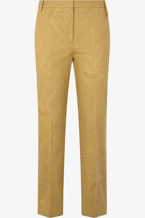 Roberto Cavalli Pantaloni Con Stampa Pitone Monocromatica