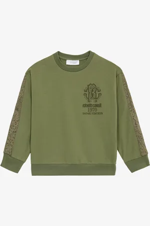 Roberto Cavalli Felpa Safari Edition Con Monogram RC
