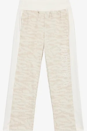 Roberto Cavalli Pantaloni Sportivi Stampa Tiger Skin