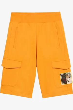 Roberto Cavalli Bermuda Sportivi Applicazione Patchwork Animalier