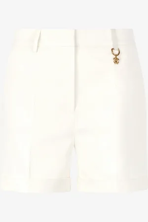 Roberto Cavalli Shorts Con Stampa Pitone Monocromatica