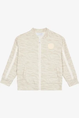Roberto Cavalli Felpa Stampa Tiger Skin Con Zip