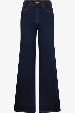 Roberto Cavalli Jeans Con Gamba Dritta E Ampia