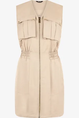 Roberto Cavalli Mini Abito Con Tasche Utility