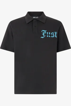 Roberto Cavalli Polo Con Lettering