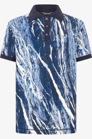 Roberto Cavalli Polo Con Stampa Rubane