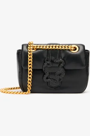 Roberto Cavalli Borsa Piccola A Tracolla Con Mirror Snake