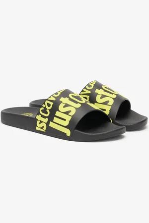 Roberto Cavalli Slides Con Lettering
