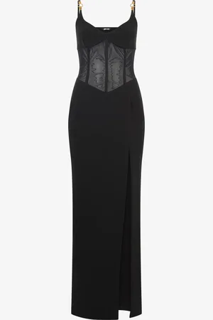 Roberto Cavalli Abito Lungo See-Through