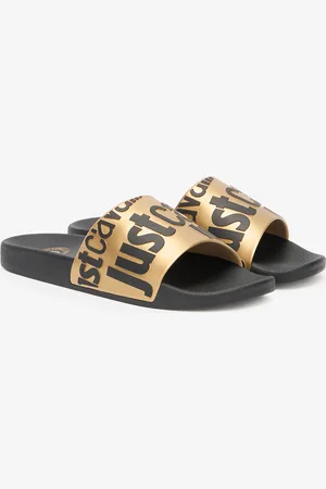 Roberto Cavalli Slides Con Lettering