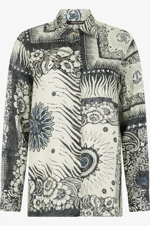 Roberto Cavalli Camicetta Stampa Bandana