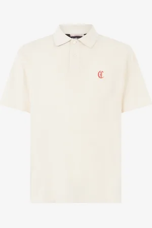 Roberto Cavalli Polo Con Monogram JC E Lettering