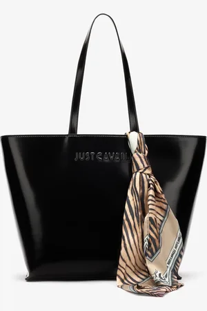 Roberto Cavalli Borsa Shopper Con Foulard
