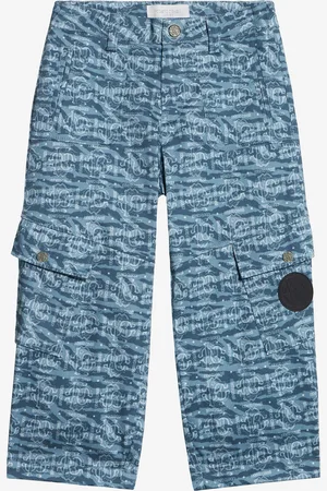 Roberto Cavalli Pantaloni Con Stampa Logata All Over