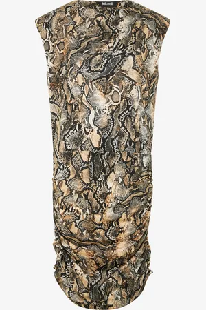 Roberto Cavalli Mini Abito Con Stampa Python
