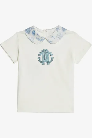 Roberto Cavalli T-Shirt Con Monogram RC In Paillettes