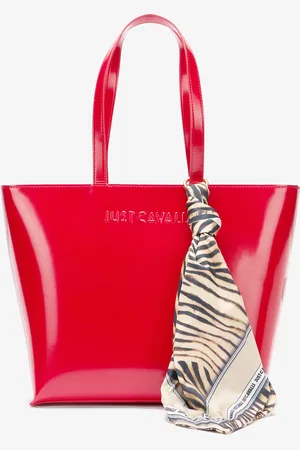 Roberto Cavalli Borsa Shopper Con Foulard