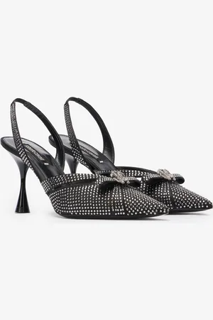 Roberto Cavalli Slingback Con Strass