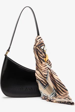 Roberto Cavalli Borsa Asimmetrica Con Foulard