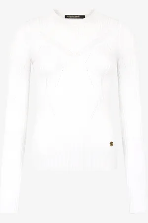 Roberto Cavalli Maglione a Costine Stampa Wall