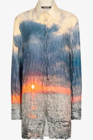 Roberto Cavalli Abito Stampa Sunrise