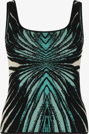 Roberto Cavalli Top Stampa Ray Of Sea