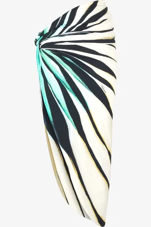 Roberto Cavalli Sarong Stampa Ray Of Sea