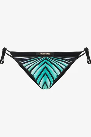 Roberto Cavalli Slip Bikini Stampa Ray Of Sea