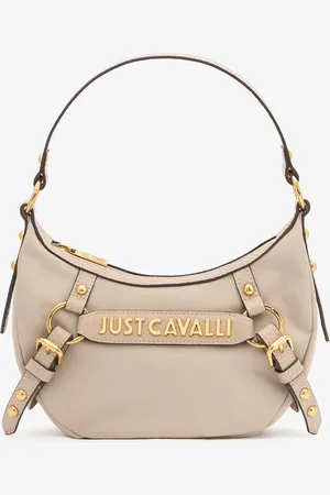 Roberto Cavalli Borsa Hobo Con Cinturini E Logo