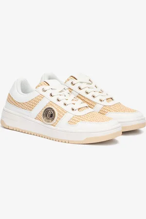 Roberto Cavalli Sneakers Effetto Rafia Intrecciata