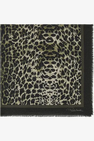 Roberto Cavalli Scialle con stampa QUEEN OF SICILY