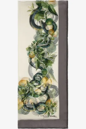 Roberto Cavalli Stola con stampa LEMON
