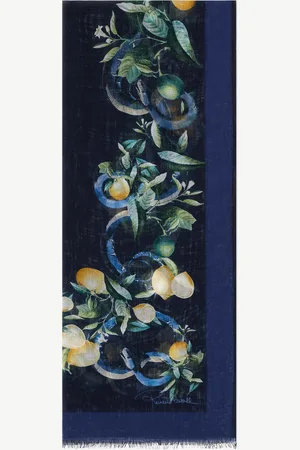 Roberto Cavalli Stola con stampa LEMON