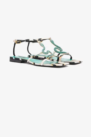 Roberto Cavalli Sandalo Stampa Ray of Sea