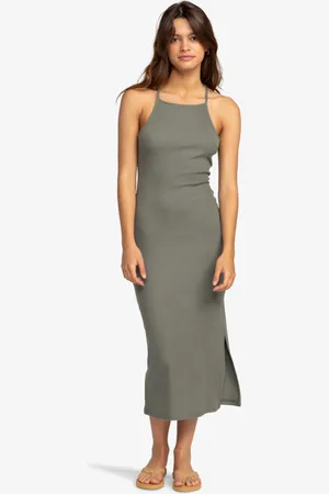 Roxy Breathe For You - Vestito in punto wafer da Donna