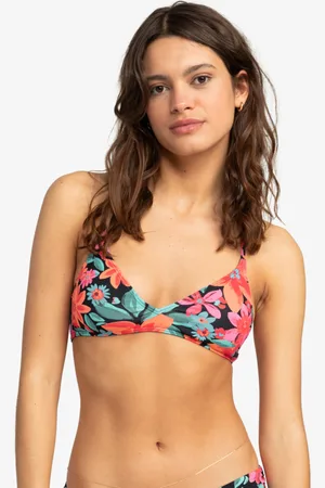 Roxy Printed Beach Classics - Reggiseno Bikini Tri da Donna