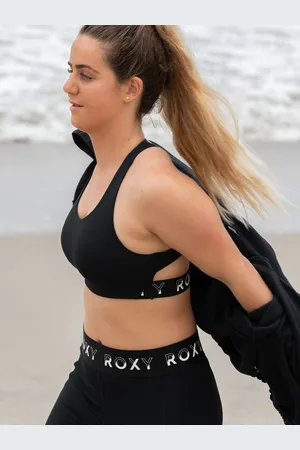Roxy Bold Moves - Reggiseno sportivo da Donna