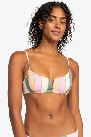 Roxy Vista Stripe - Bralette Bikini da Donna