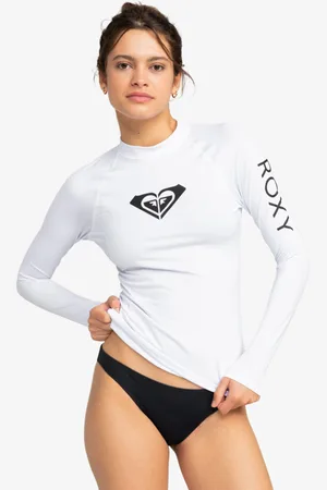 Roxy Whole Hearted - Rash Vest UPF 50 a Maniche Lunghe da Donna
