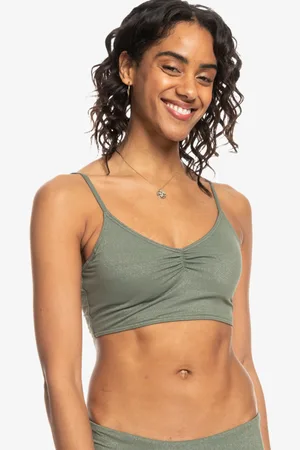 Roxy Shiny Wave - Reggiseno bikini smanicato da Donna
