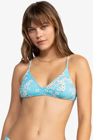 Roxy Printed Beach Classics - Reggiseno Bikini Tri da Donna