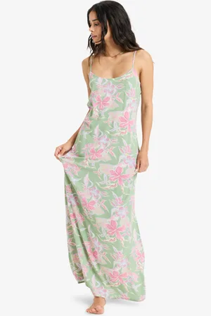 Roxy Hibiscus Island - Maxi vestito da Donna