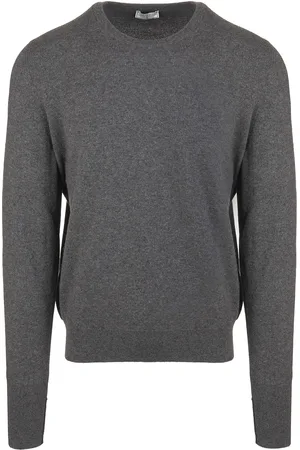 FEDELI Pullover Arg Vintage Grigio Pietra