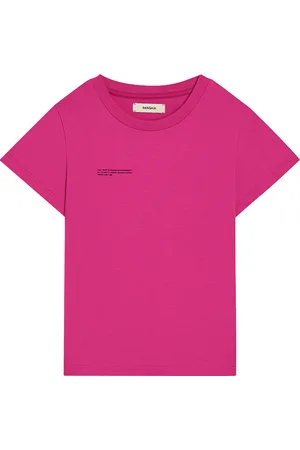 The Pangaia T-Shirt Core In Cotone Organico PPRMINT Fucsia