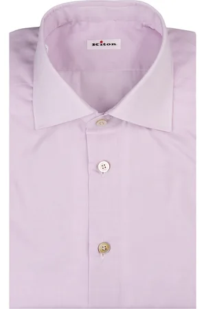 Kiton Camicia In Cotone Rosa