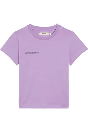 The Pangaia T-Shirt Core In Cotone Organico PPRMINT Lilla